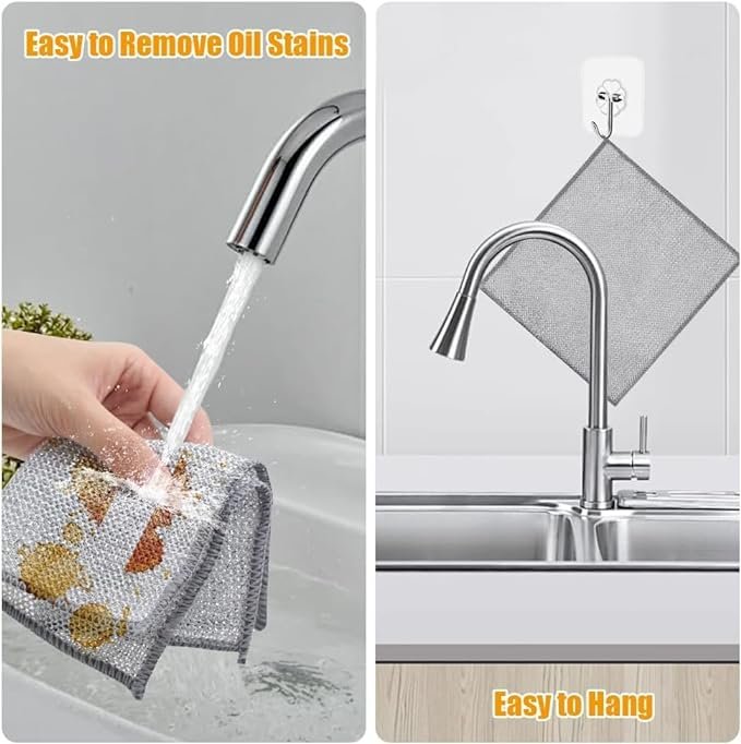 2024_04_61FV4JCbpEL._SX679_ (1) (pack off 10) Dish washing Cleaning cloth | Wire Dish washing Rugs for Kitchen Dishes - Image 6