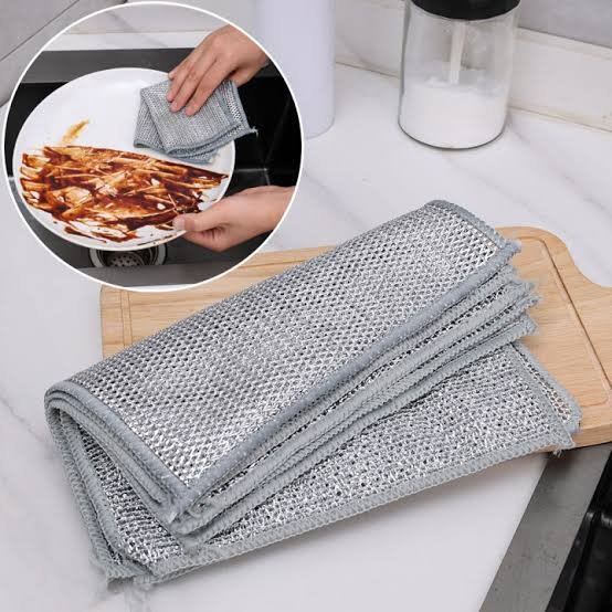 2024_04_WhatsApp-Image-2024-04-25-at-6.29.22-PM (1) (pack off 10) Dish washing Cleaning cloth | Wire Dish washing Rugs for Kitchen Dishes - Image 2