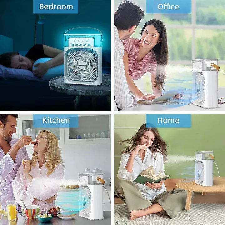 2026_04_29_44a09ae415fc300ff1c664d38a8ff7e4 (1) 10-Inch Desktop Water Mist Fan – Portable Humidifier Air Cooler with 5-Hole Spray, 3 Speed Modes, and LED Night Light (Not Rechargeable) - Image 3